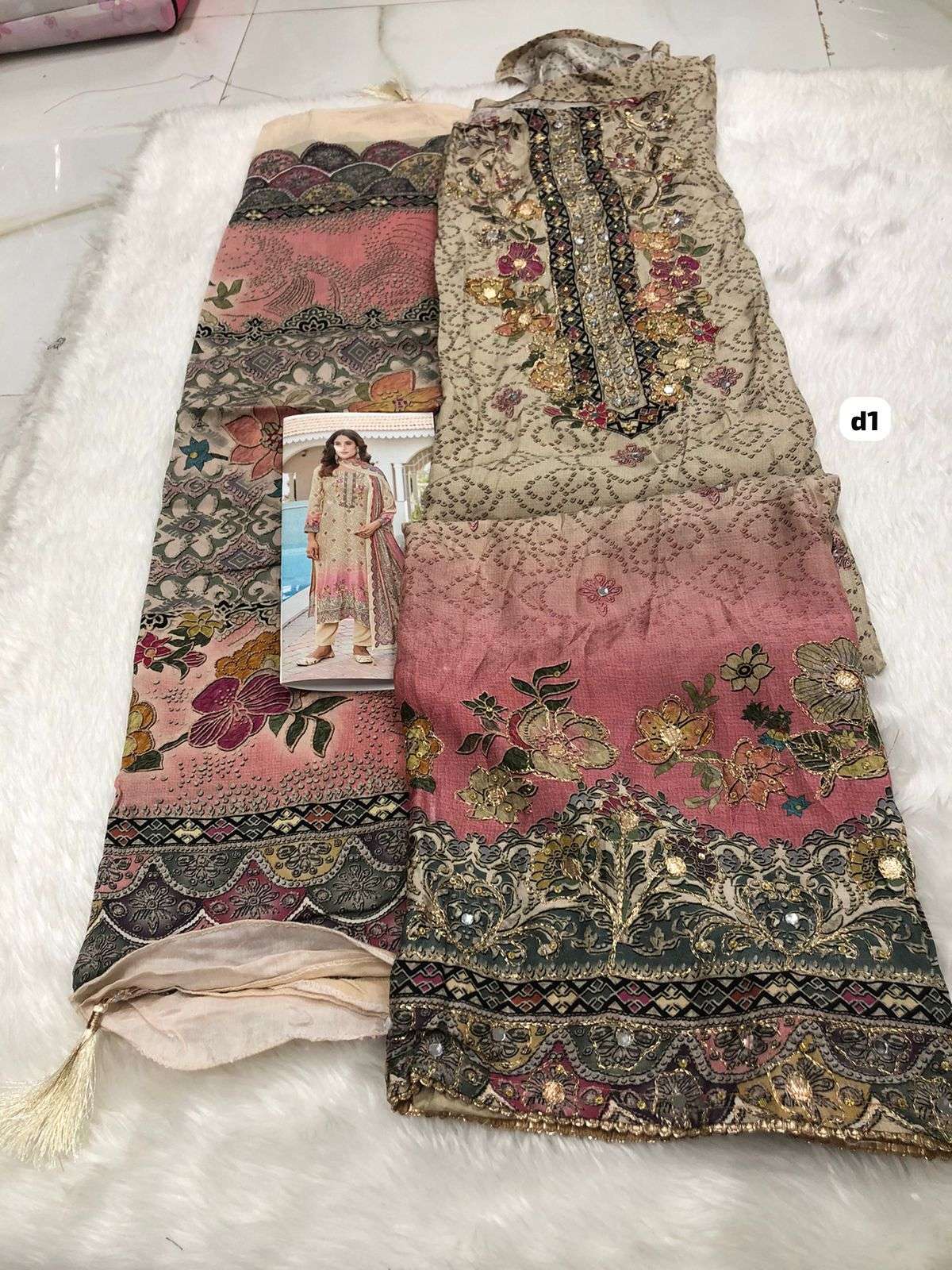 Falah Premium Maslin code 30229 by Falah Designer Suits